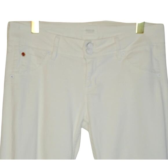 Hudson White Collin Skinny Jeans 29 - Picture 2 of 4